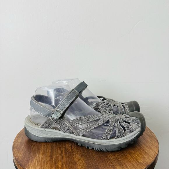 Keen Gray Rose Strappy Sandals Women’s Size 9.5 - Picture 4 of 10
